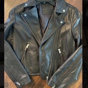 All Saints Leather Jacket